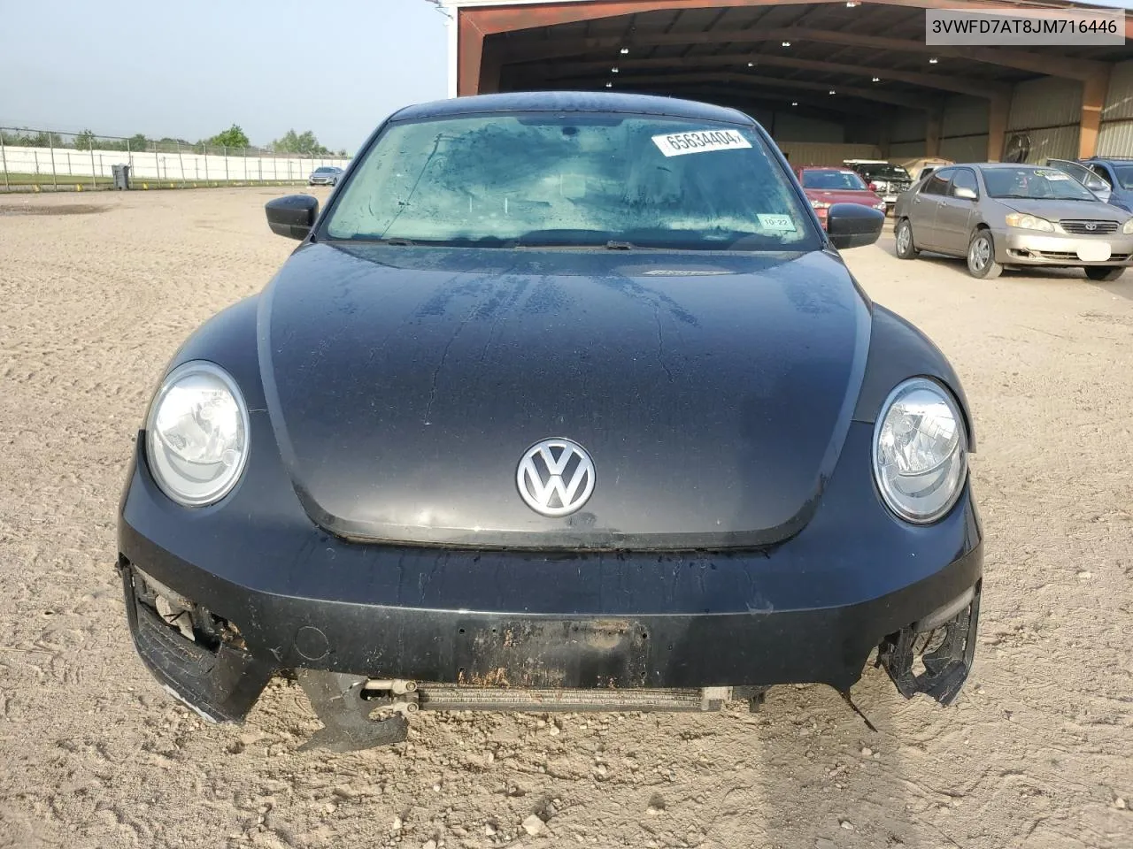 2018 Volkswagen Beetle S VIN: 3VWFD7AT8JM716446 Lot: 65634404