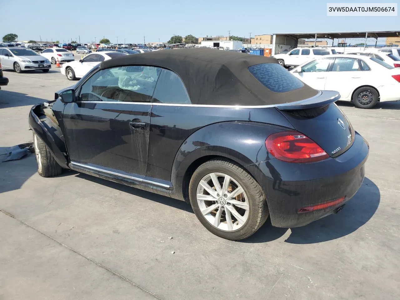 2018 Volkswagen Beetle S VIN: 3VW5DAAT0JM506674 Lot: 65985484