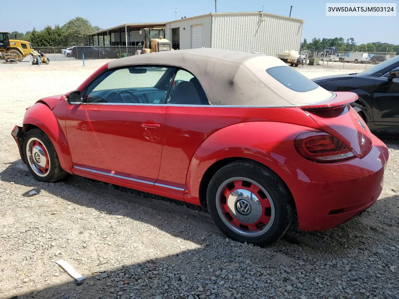 2018 Volkswagen Beetle S VIN: 3VW5DAAT5JM503124 Lot: 68095074