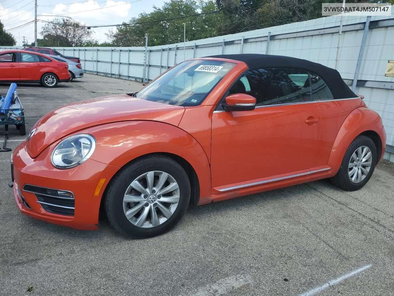 3VW5DAAT4JM507147 2018 Volkswagen Beetle S