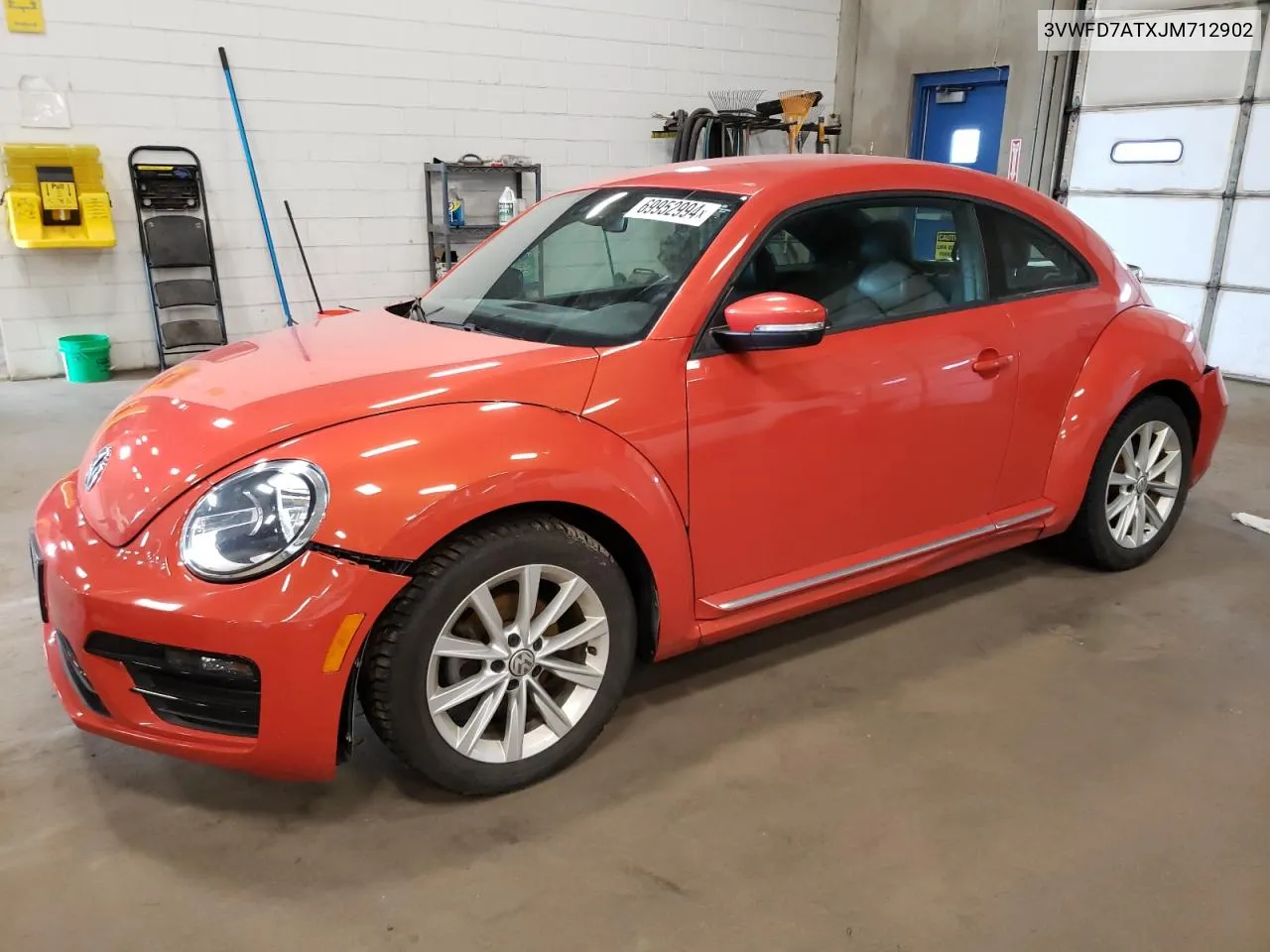 2018 Volkswagen Beetle S VIN: 3VWFD7ATXJM712902 Lot: 69952994