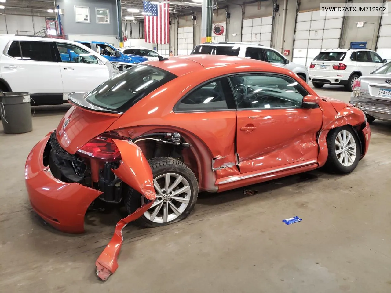 3VWFD7ATXJM712902 2018 Volkswagen Beetle S