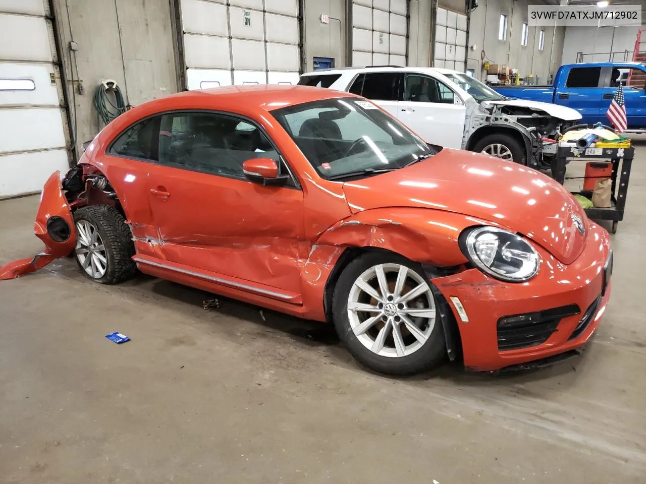 3VWFD7ATXJM712902 2018 Volkswagen Beetle S