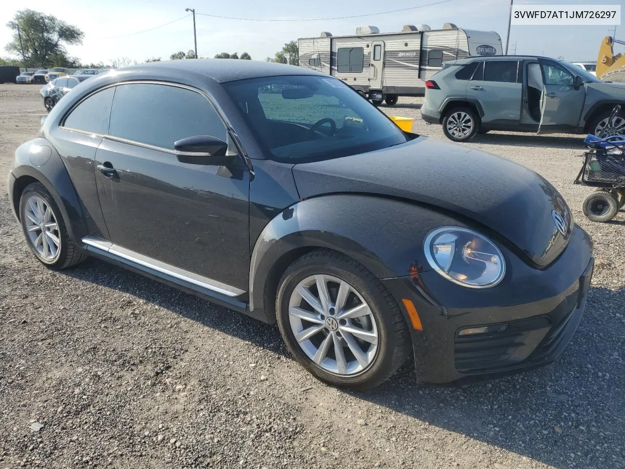 2018 Volkswagen Beetle S VIN: 3VWFD7AT1JM726297 Lot: 70213214