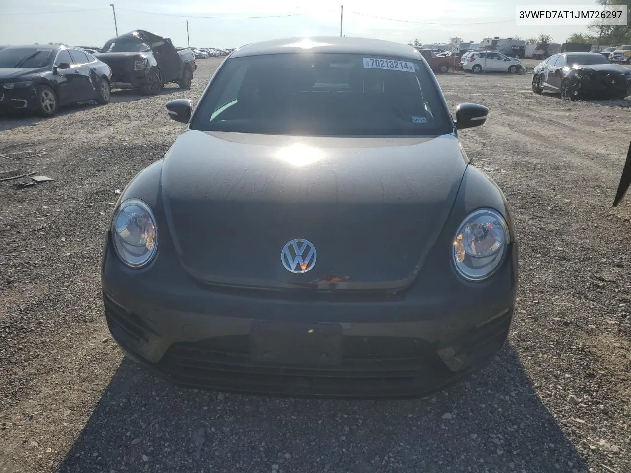 2018 Volkswagen Beetle S VIN: 3VWFD7AT1JM726297 Lot: 70213214