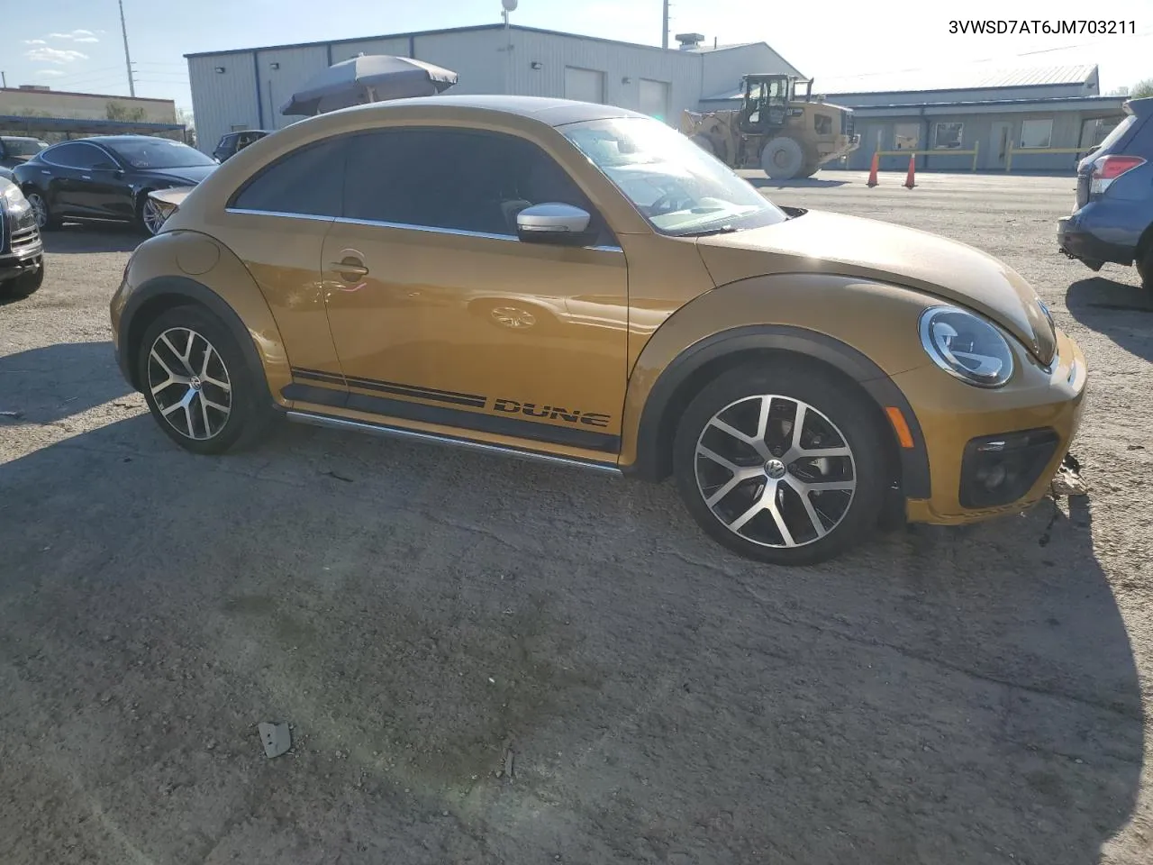 2018 Volkswagen Beetle Dune VIN: 3VWSD7AT6JM703211 Lot: 70434054