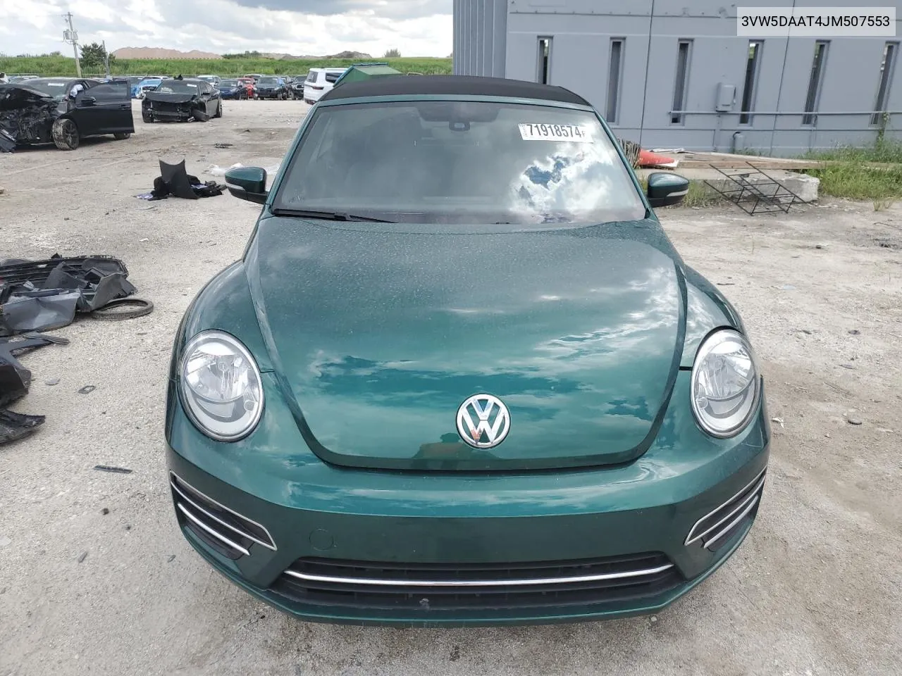 2018 Volkswagen Beetle S VIN: 3VW5DAAT4JM507553 Lot: 71918574