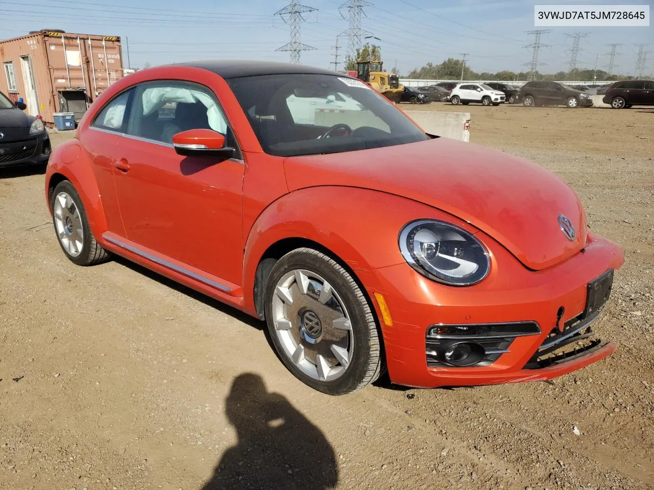 3VWJD7AT5JM728645 2018 Volkswagen Beetle Se