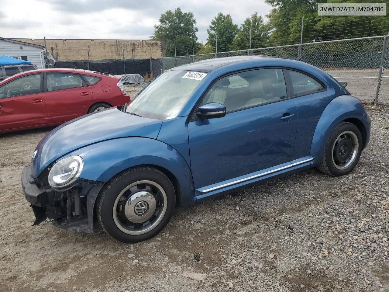 3VWFD7AT2JM704700 2018 Volkswagen Beetle S