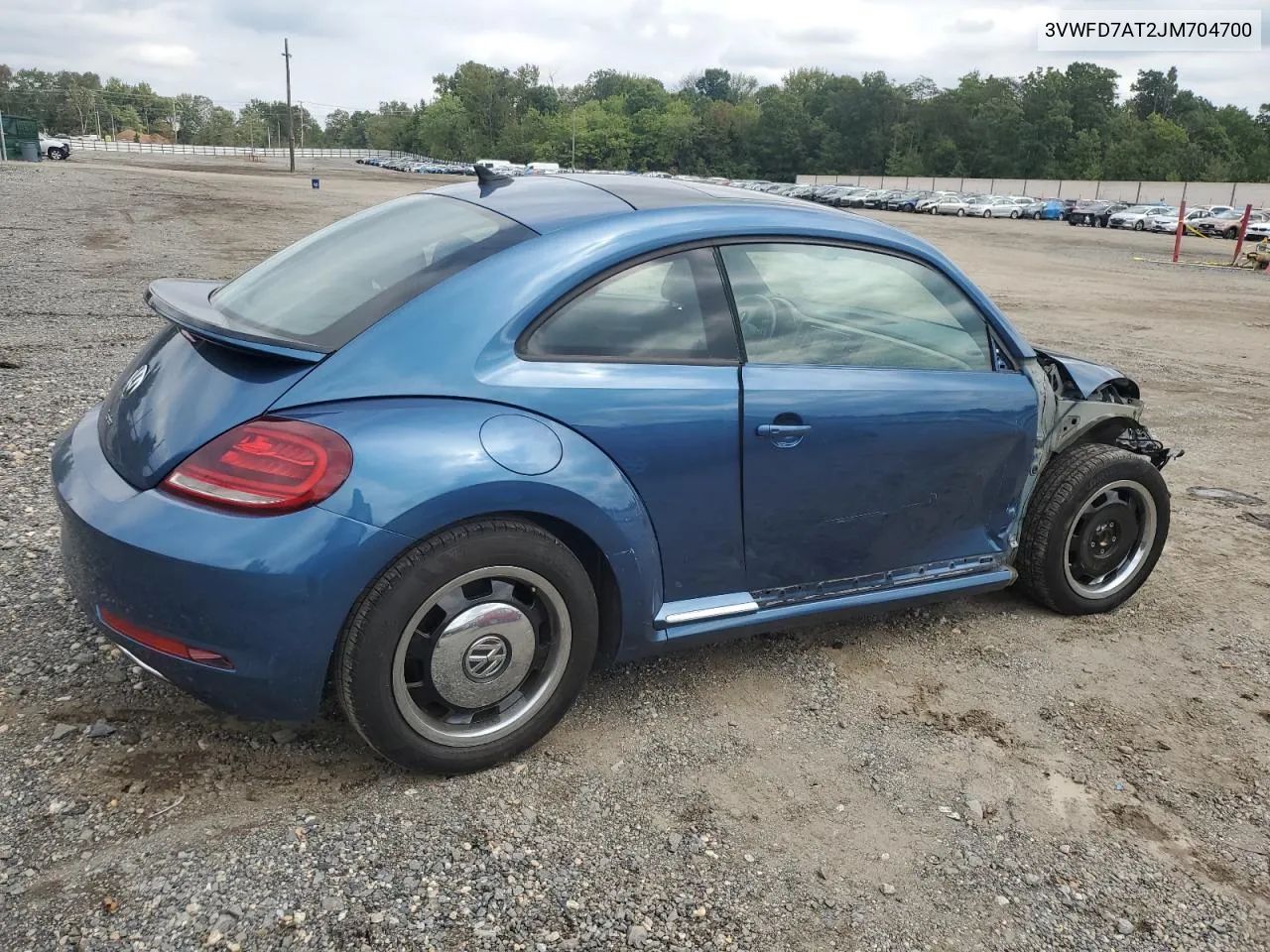 2018 Volkswagen Beetle S VIN: 3VWFD7AT2JM704700 Lot: 74505314