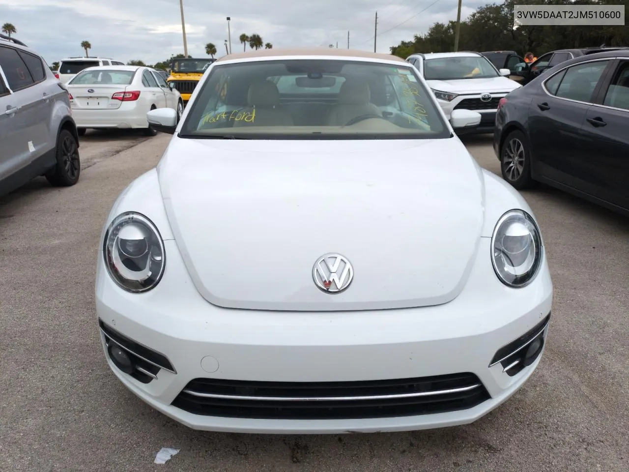 2018 Volkswagen Beetle S VIN: 3VW5DAAT2JM510600 Lot: 74873834