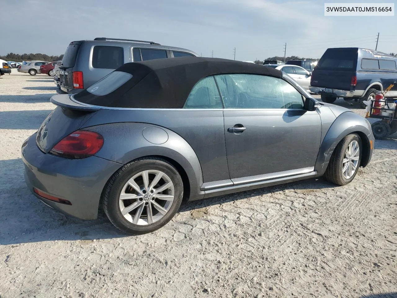 2018 Volkswagen Beetle S VIN: 3VW5DAAT0JM516654 Lot: 75173844