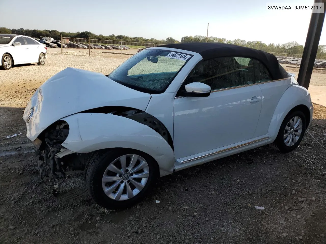 2018 Volkswagen Beetle S VIN: 3VW5DAAT9JM512117 Lot: 75682184