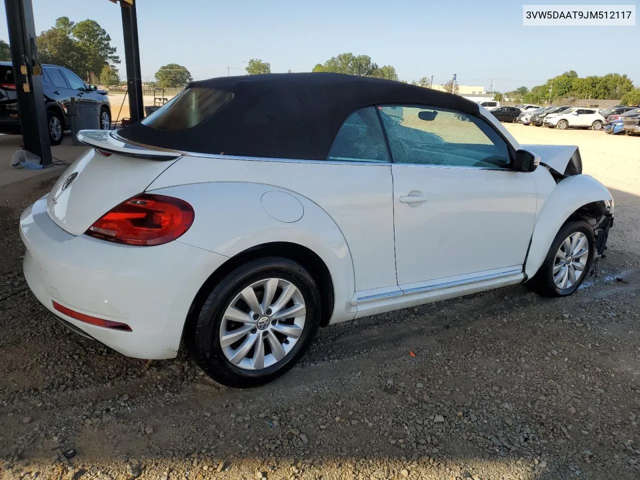 2018 Volkswagen Beetle S VIN: 3VW5DAAT9JM512117 Lot: 75682184