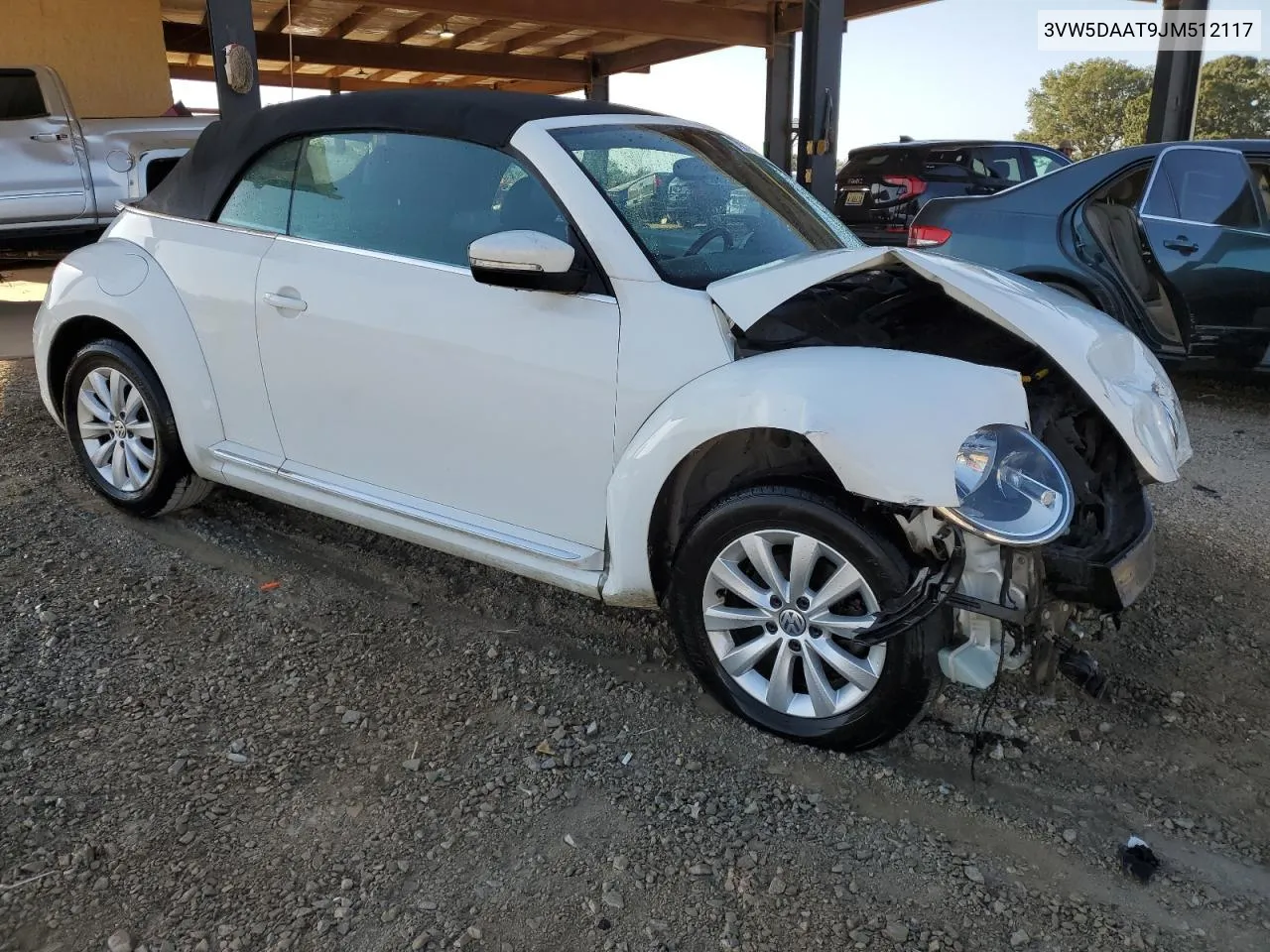 2018 Volkswagen Beetle S VIN: 3VW5DAAT9JM512117 Lot: 75682184