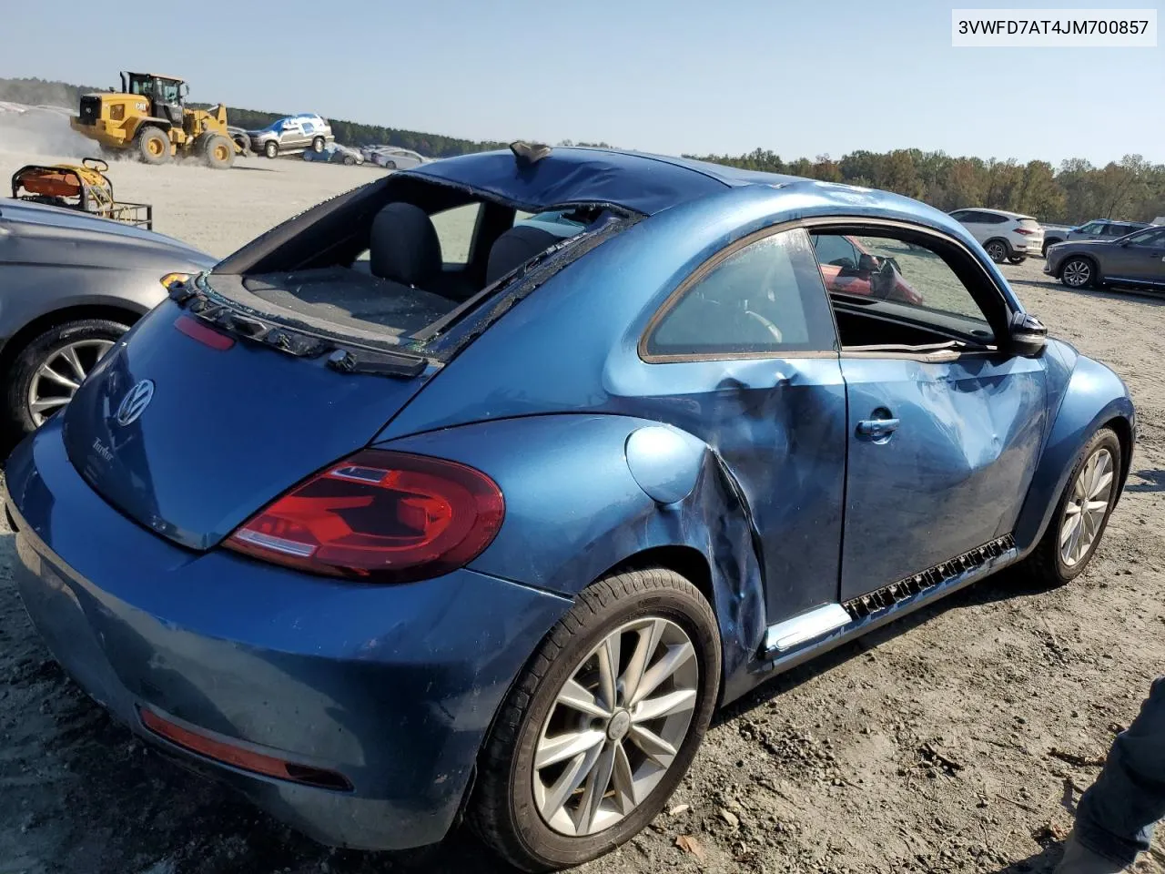 2018 Volkswagen Beetle S VIN: 3VWFD7AT4JM700857 Lot: 76125604