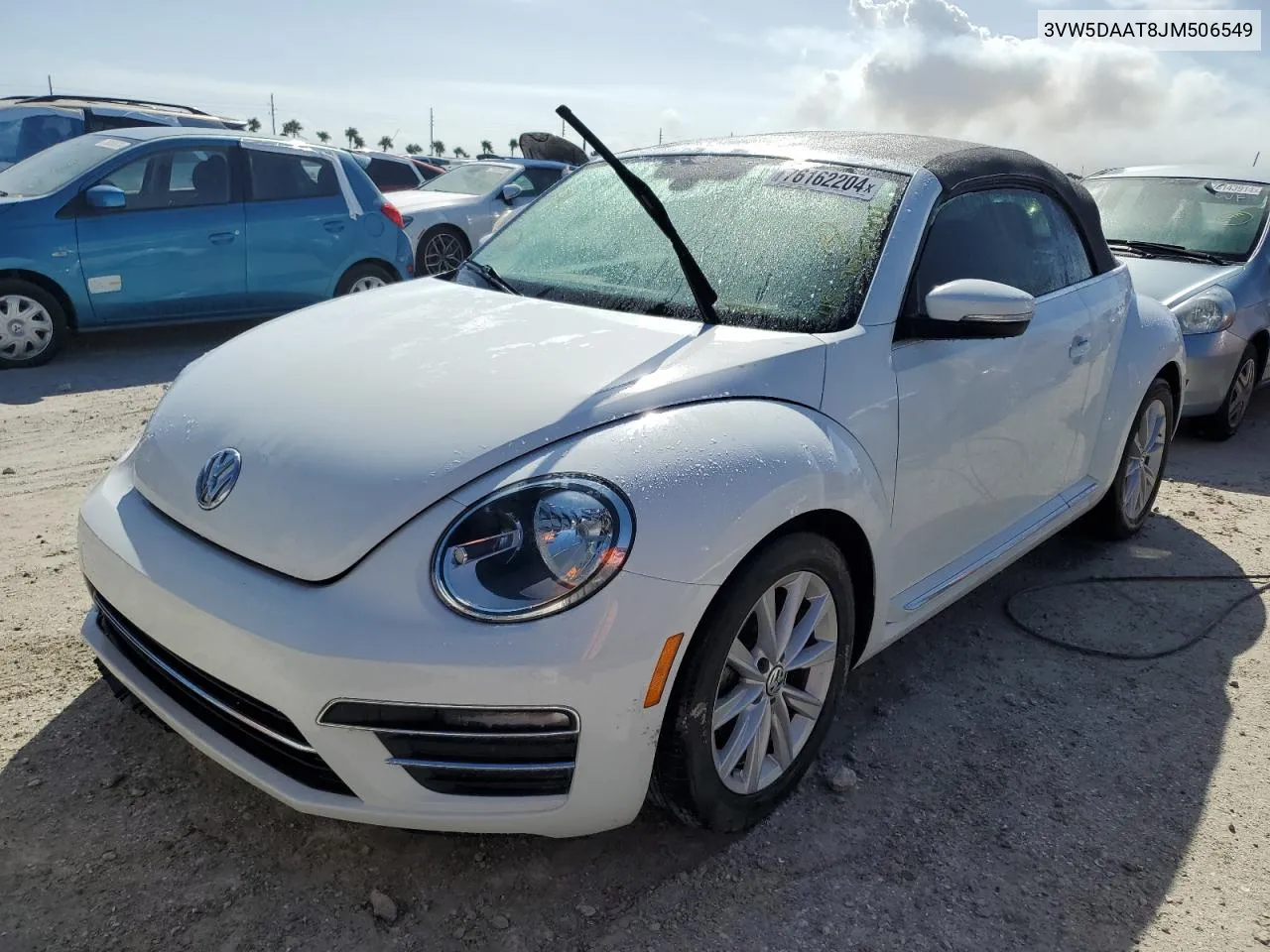 2018 Volkswagen Beetle S VIN: 3VW5DAAT8JM506549 Lot: 76162204