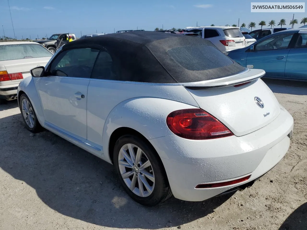 2018 Volkswagen Beetle S VIN: 3VW5DAAT8JM506549 Lot: 76162204