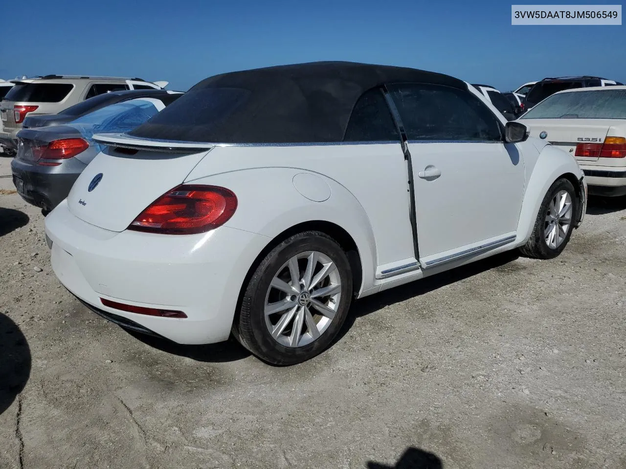 2018 Volkswagen Beetle S VIN: 3VW5DAAT8JM506549 Lot: 76162204