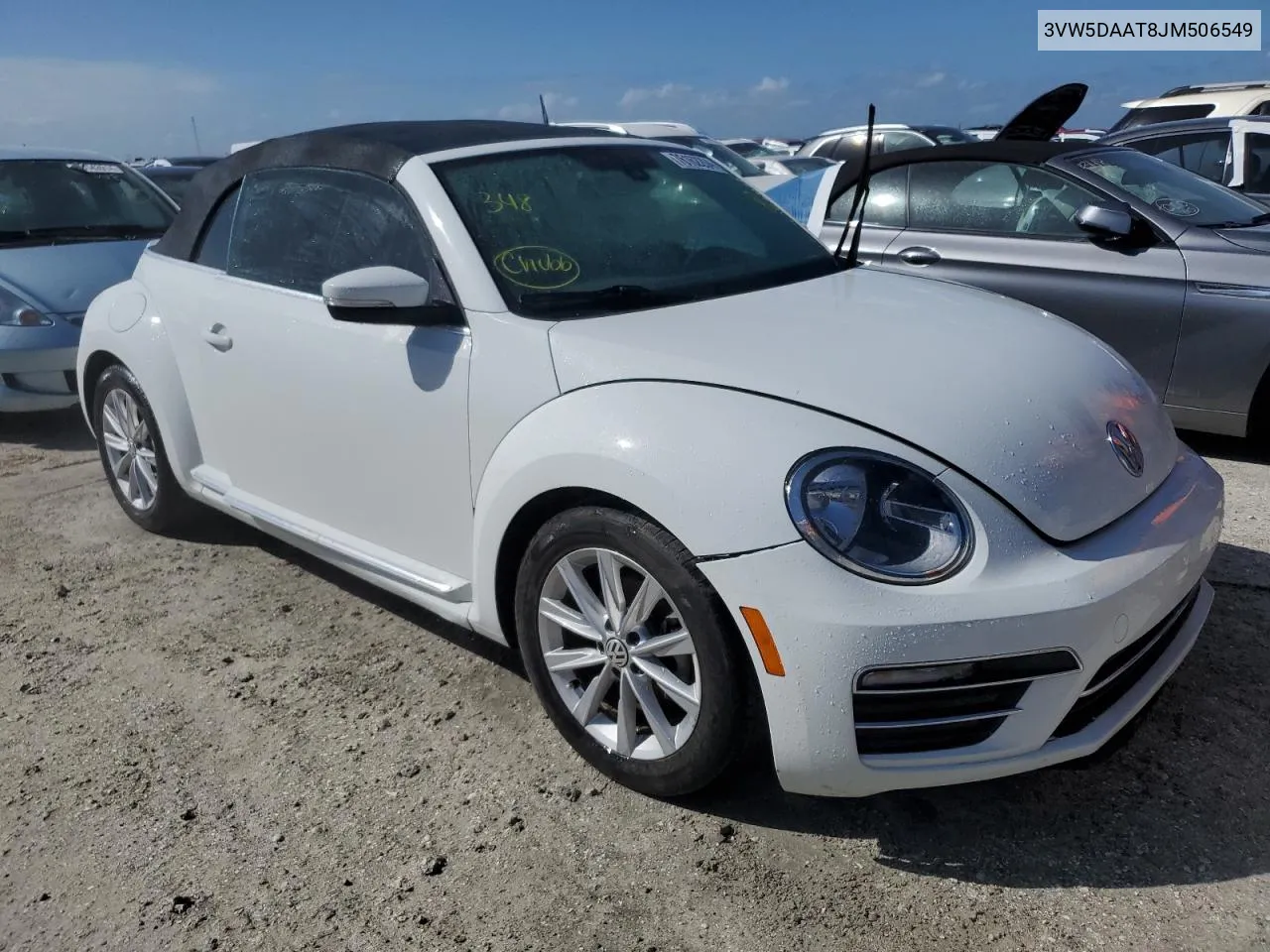 2018 Volkswagen Beetle S VIN: 3VW5DAAT8JM506549 Lot: 76162204