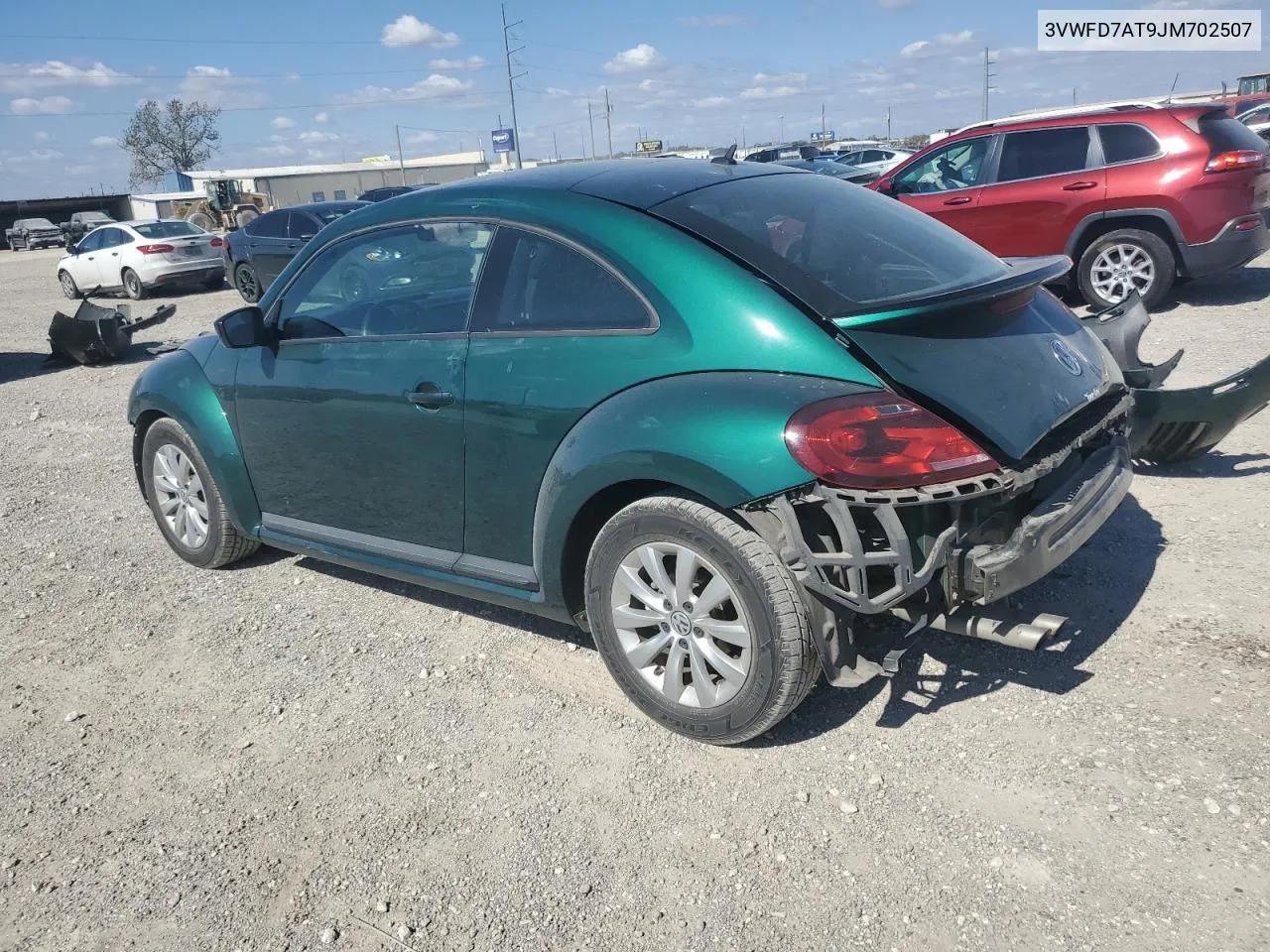 2018 Volkswagen Beetle S VIN: 3VWFD7AT9JM702507 Lot: 77207394