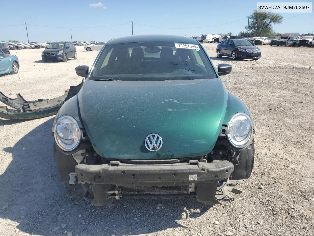 2018 Volkswagen Beetle S VIN: 3VWFD7AT9JM702507 Lot: 77207394