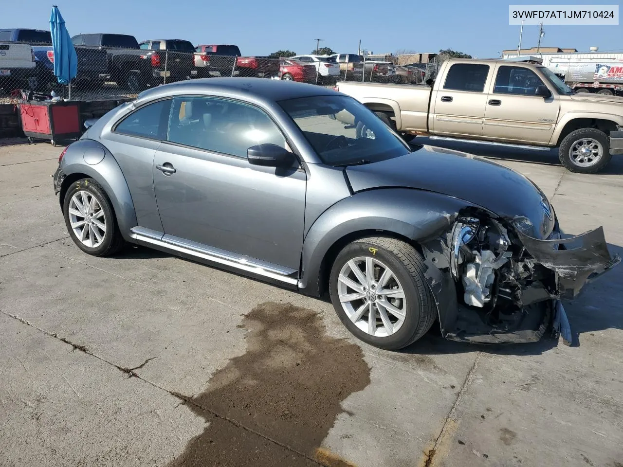 3VWFD7AT1JM710424 2018 Volkswagen Beetle S