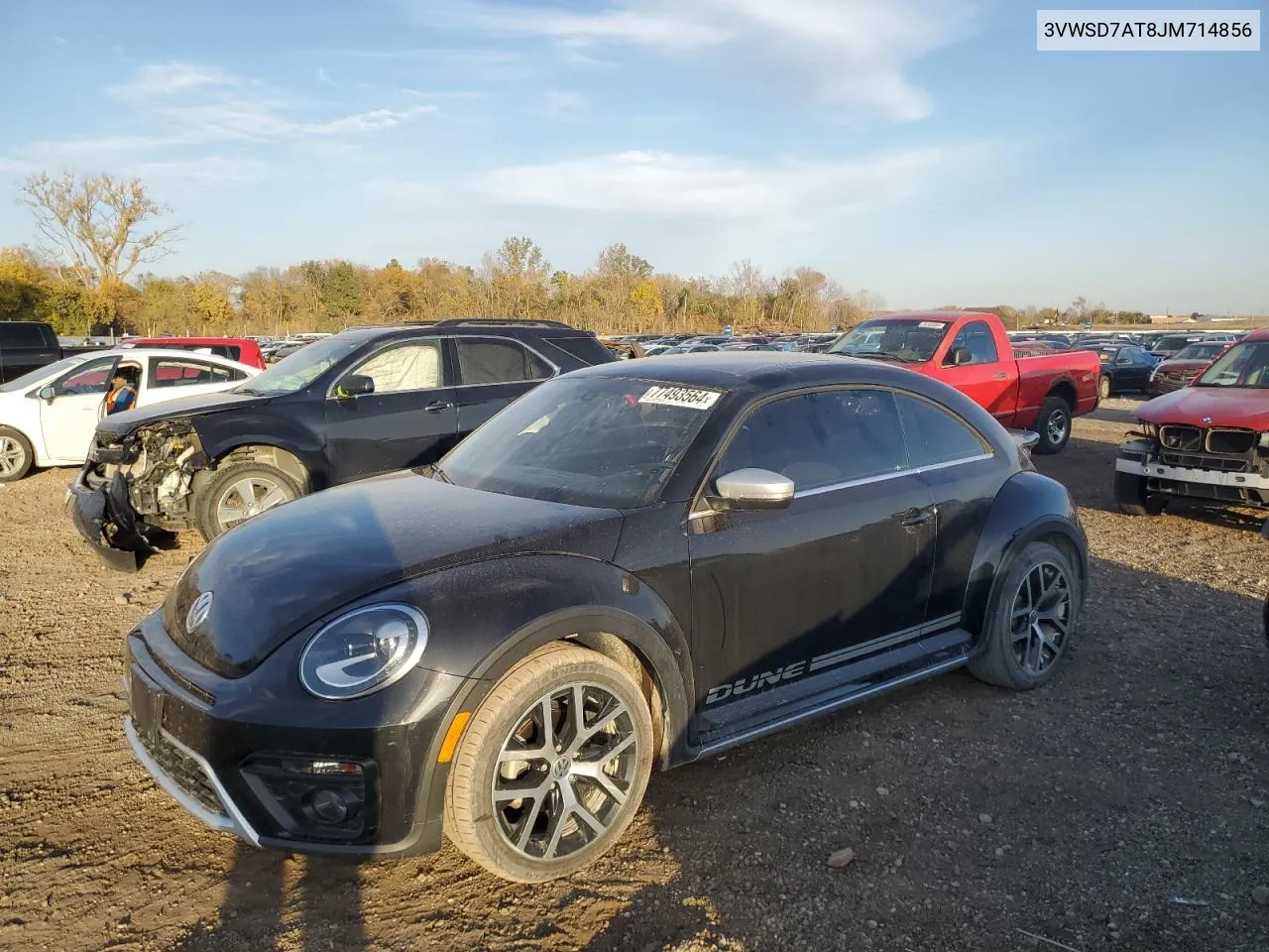 2018 Volkswagen Beetle Dune VIN: 3VWSD7AT8JM714856 Lot: 77493564