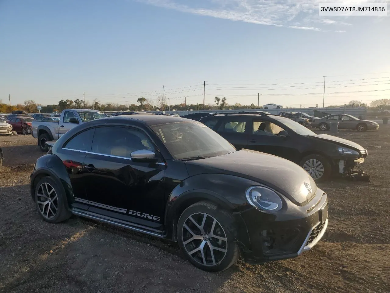 2018 Volkswagen Beetle Dune VIN: 3VWSD7AT8JM714856 Lot: 77493564