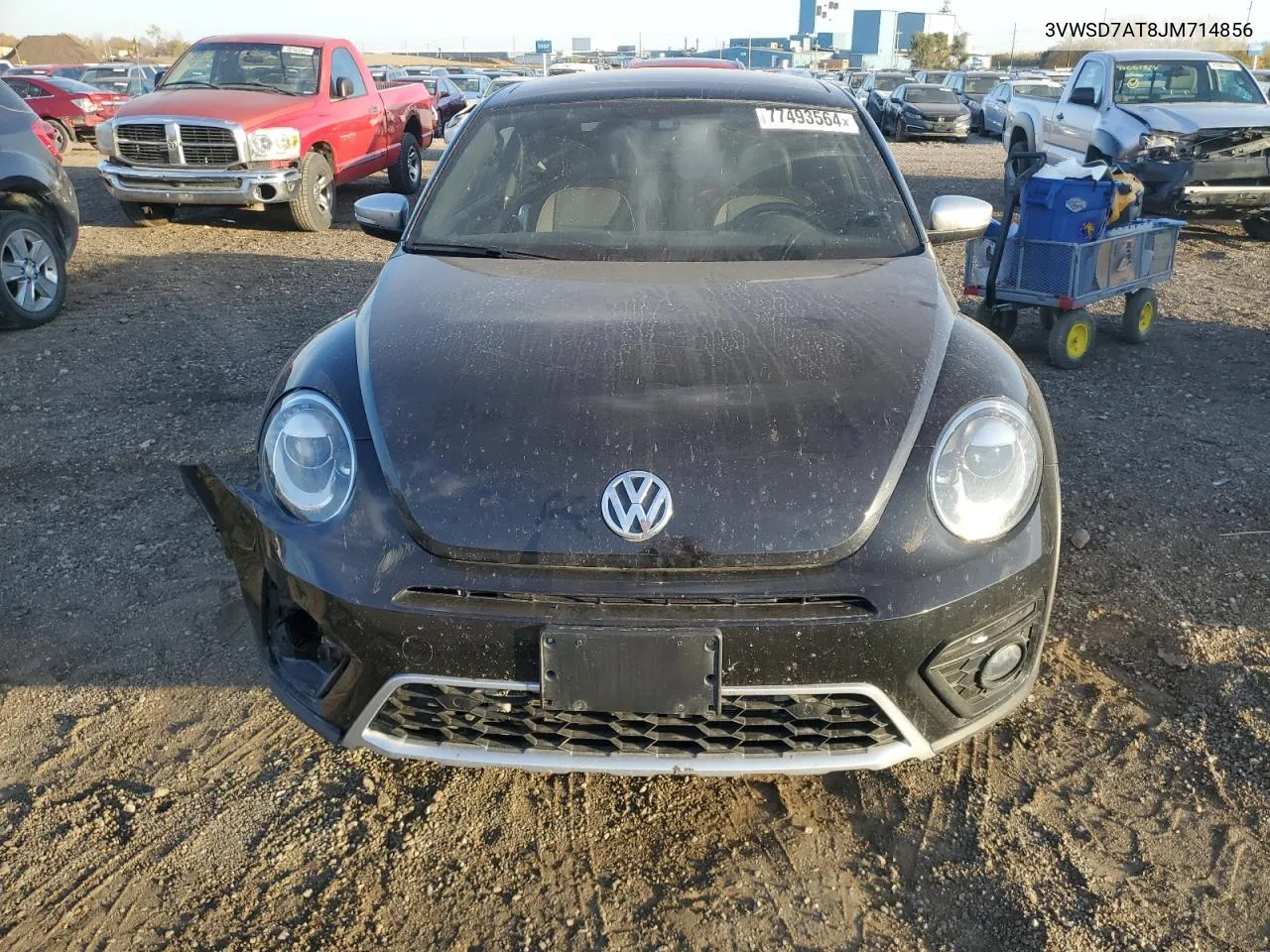 2018 Volkswagen Beetle Dune VIN: 3VWSD7AT8JM714856 Lot: 77493564