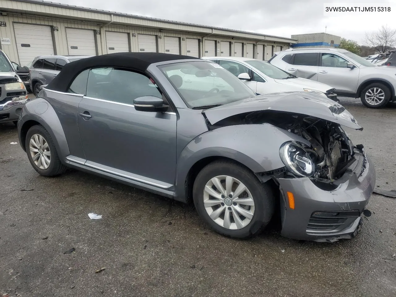 2018 Volkswagen Beetle S VIN: 3VW5DAAT1JM515318 Lot: 79324054