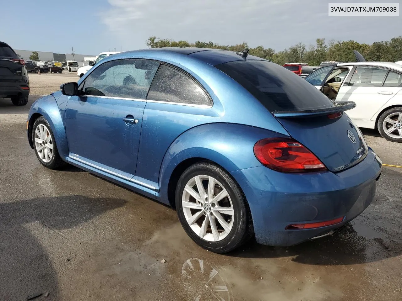 2018 Volkswagen Beetle Se VIN: 3VWJD7ATXJM709038 Lot: 79334674