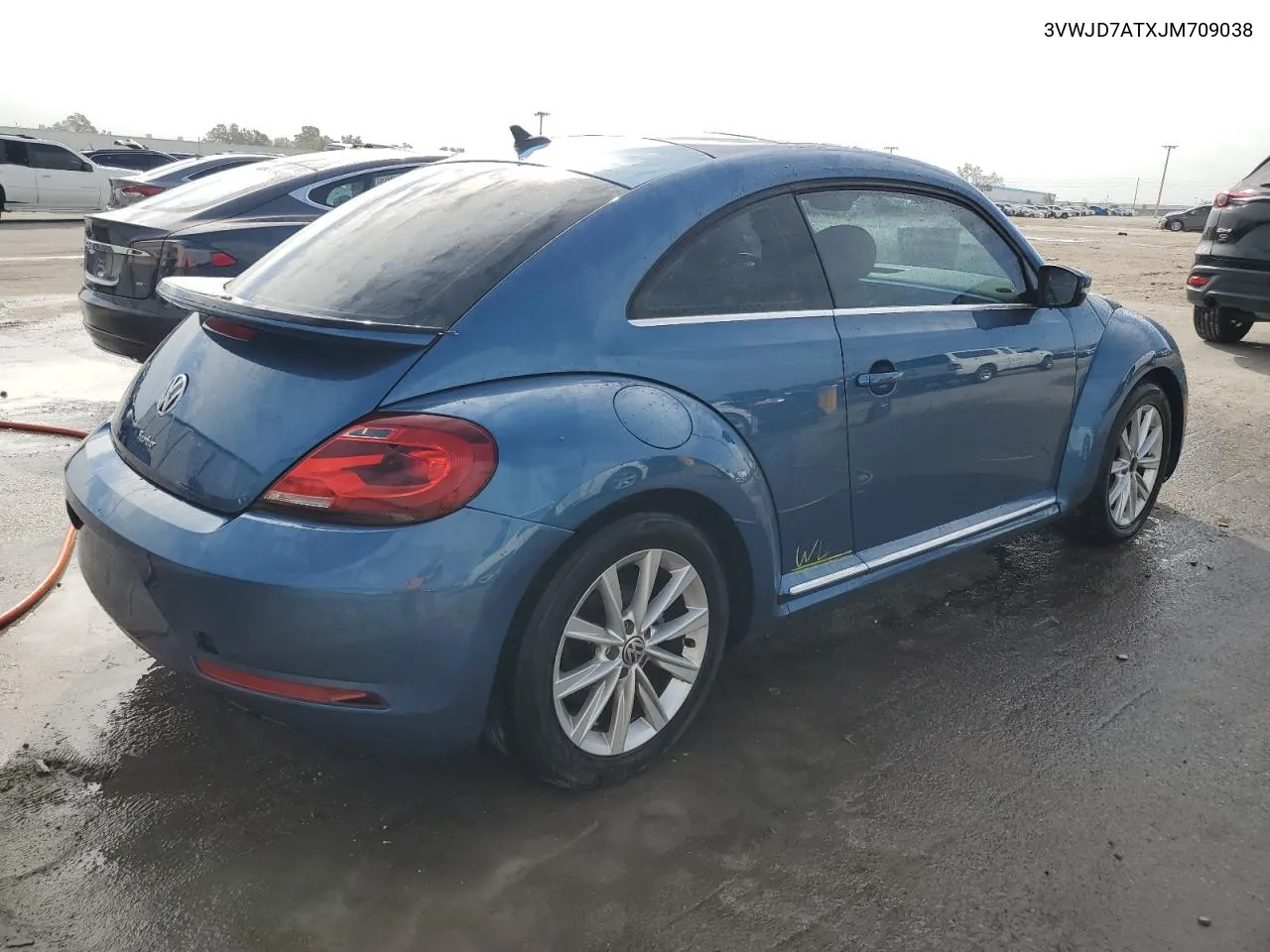 2018 Volkswagen Beetle Se VIN: 3VWJD7ATXJM709038 Lot: 79334674