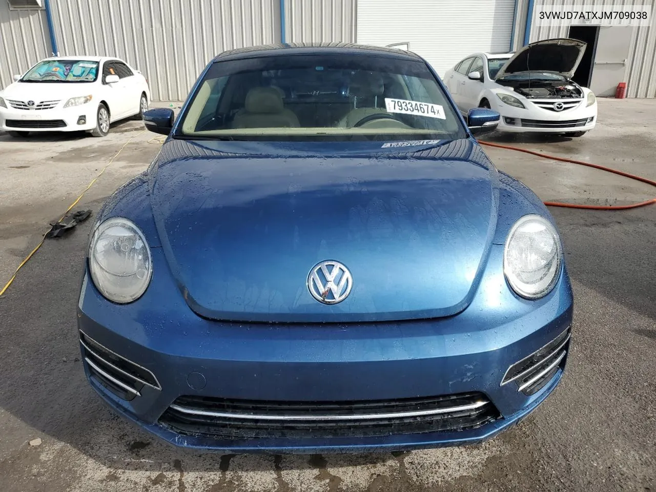 2018 Volkswagen Beetle Se VIN: 3VWJD7ATXJM709038 Lot: 79334674