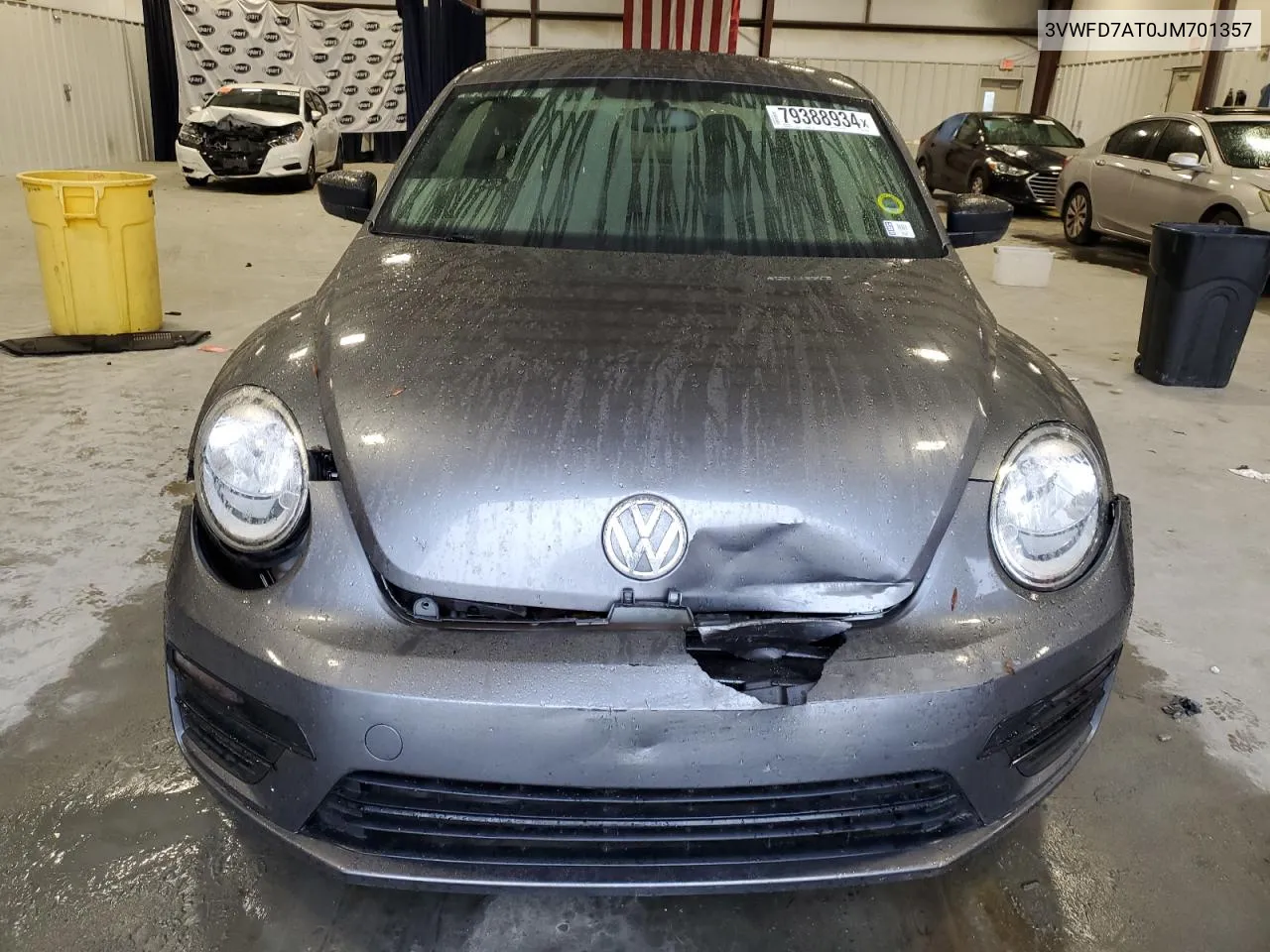 2018 Volkswagen Beetle S VIN: 3VWFD7AT0JM701357 Lot: 79388934