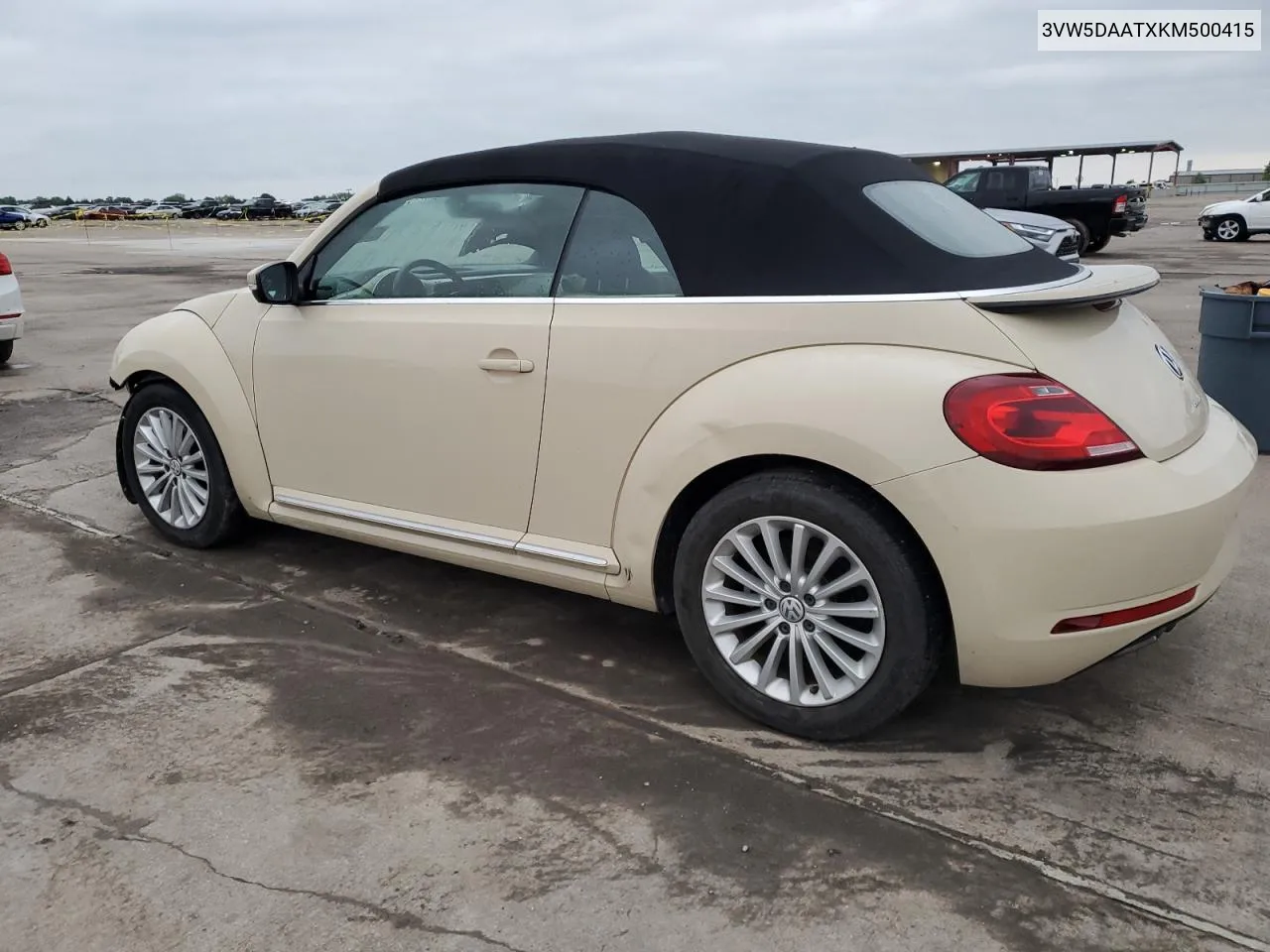 3VW5DAATXKM500415 2019 Volkswagen Beetle S