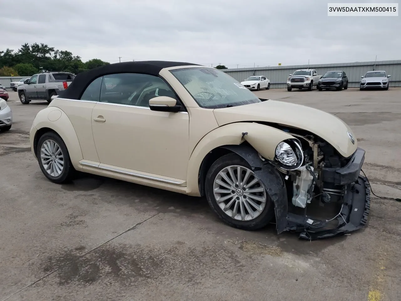 3VW5DAATXKM500415 2019 Volkswagen Beetle S