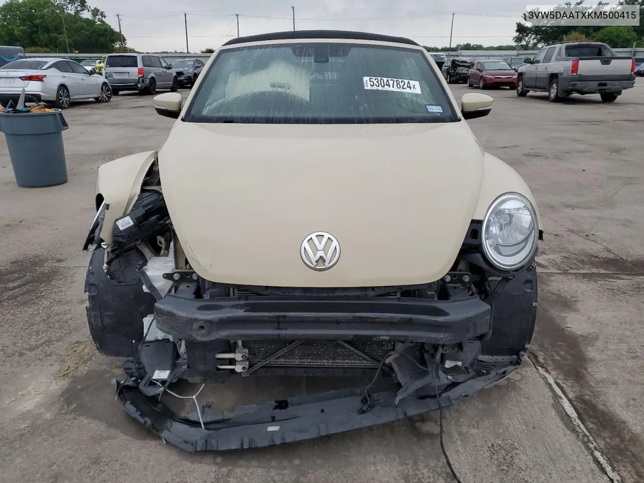 2019 Volkswagen Beetle S VIN: 3VW5DAATXKM500415 Lot: 53047824