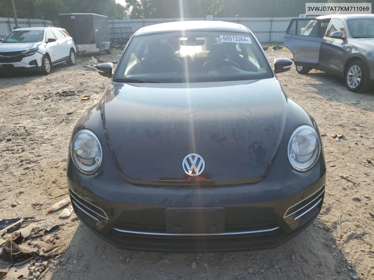 2019 Volkswagen Beetle Se VIN: 3VWJD7AT7KM711069 Lot: 68913364