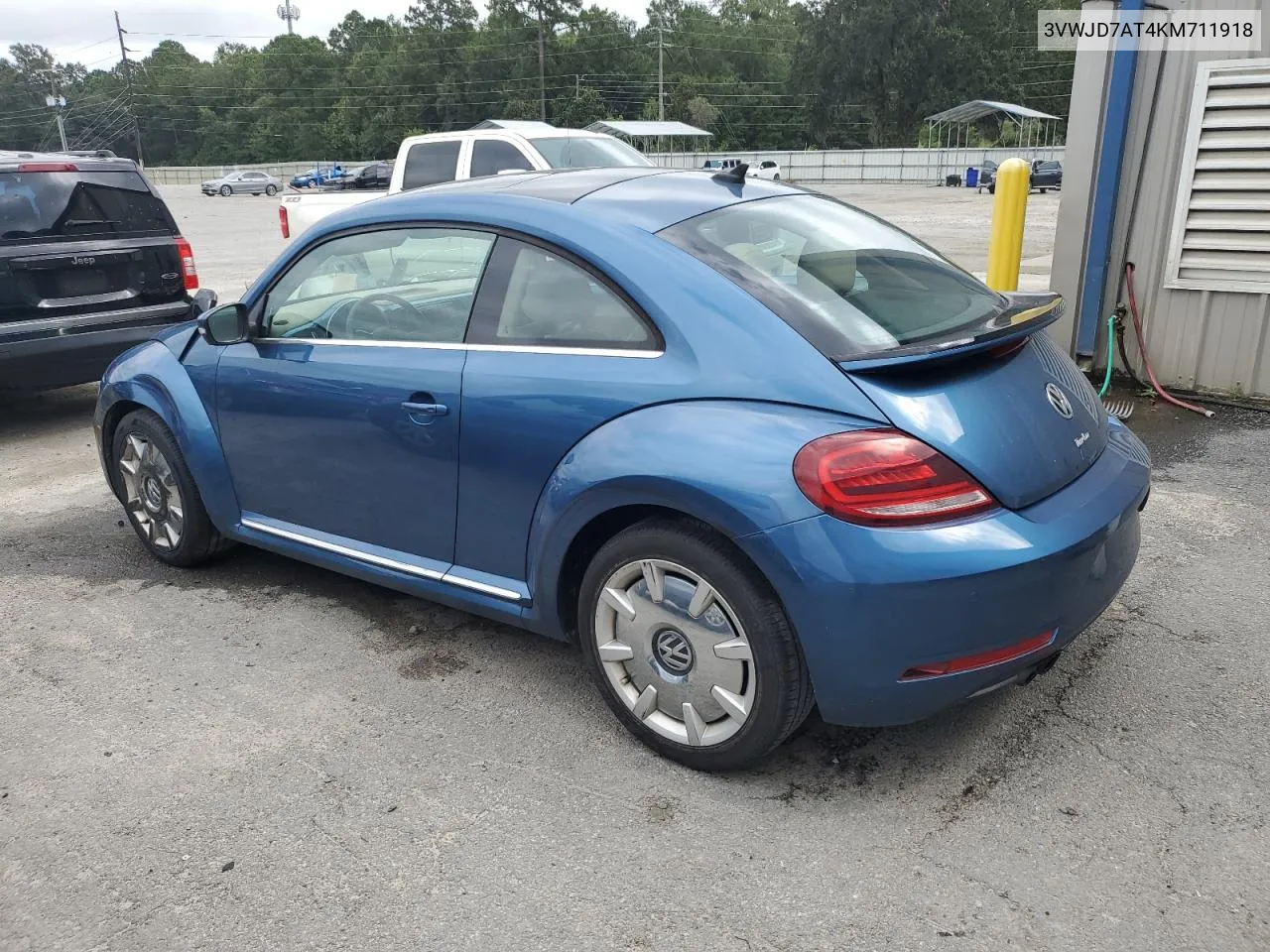 2019 Volkswagen Beetle Se VIN: 3VWJD7AT4KM711918 Lot: 70221194