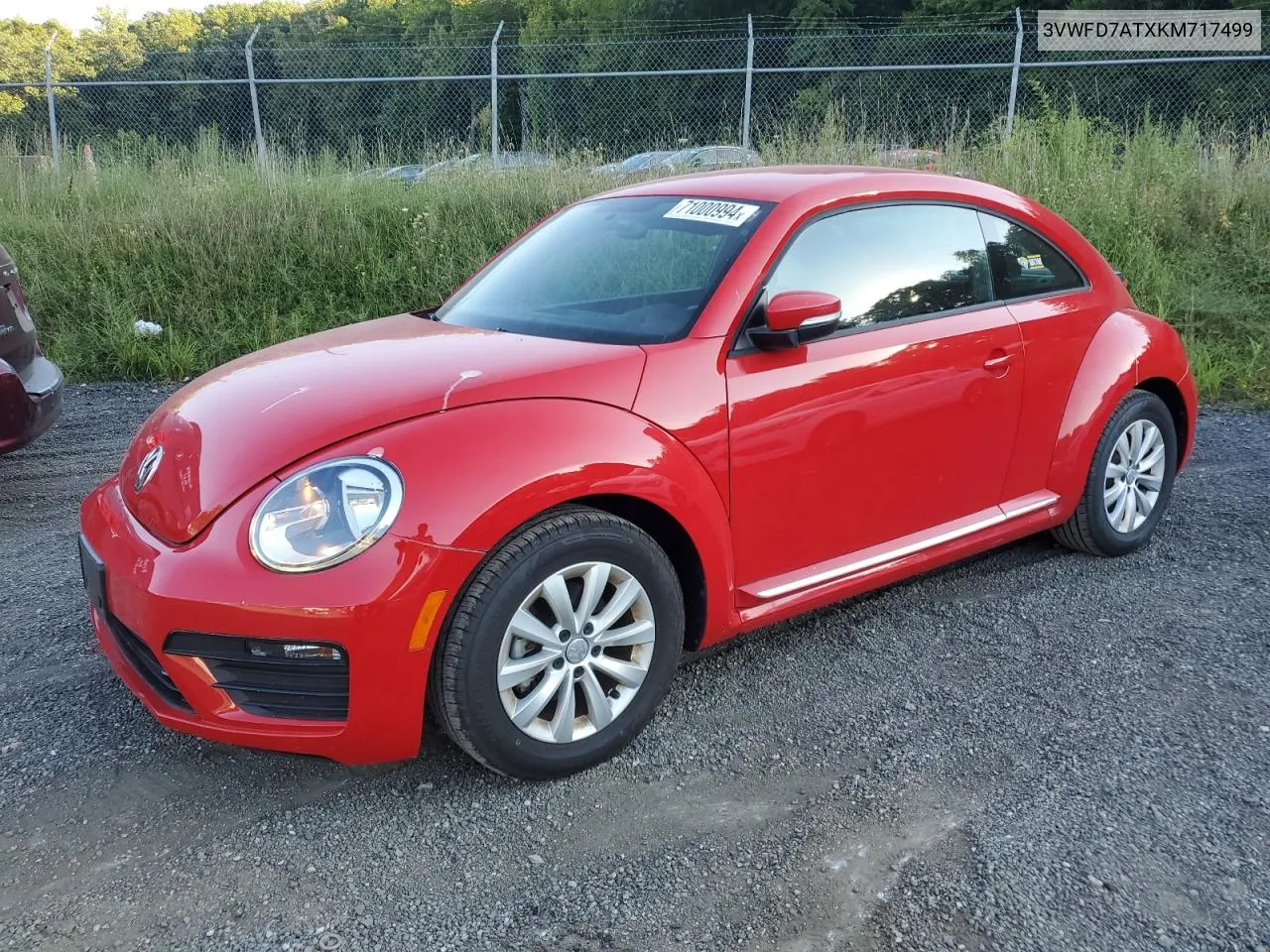 3VWFD7ATXKM717499 2019 Volkswagen Beetle S