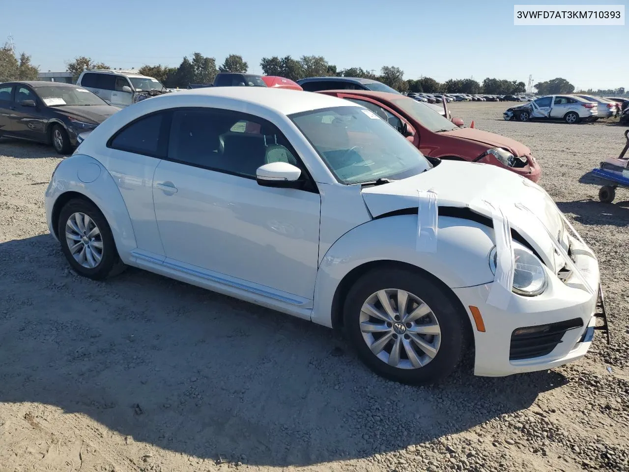 2019 Volkswagen Beetle S VIN: 3VWFD7AT3KM710393 Lot: 72270664