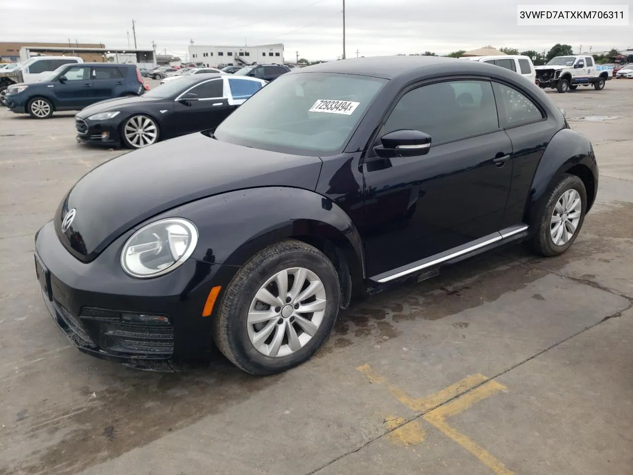 3VWFD7ATXKM706311 2019 Volkswagen Beetle S