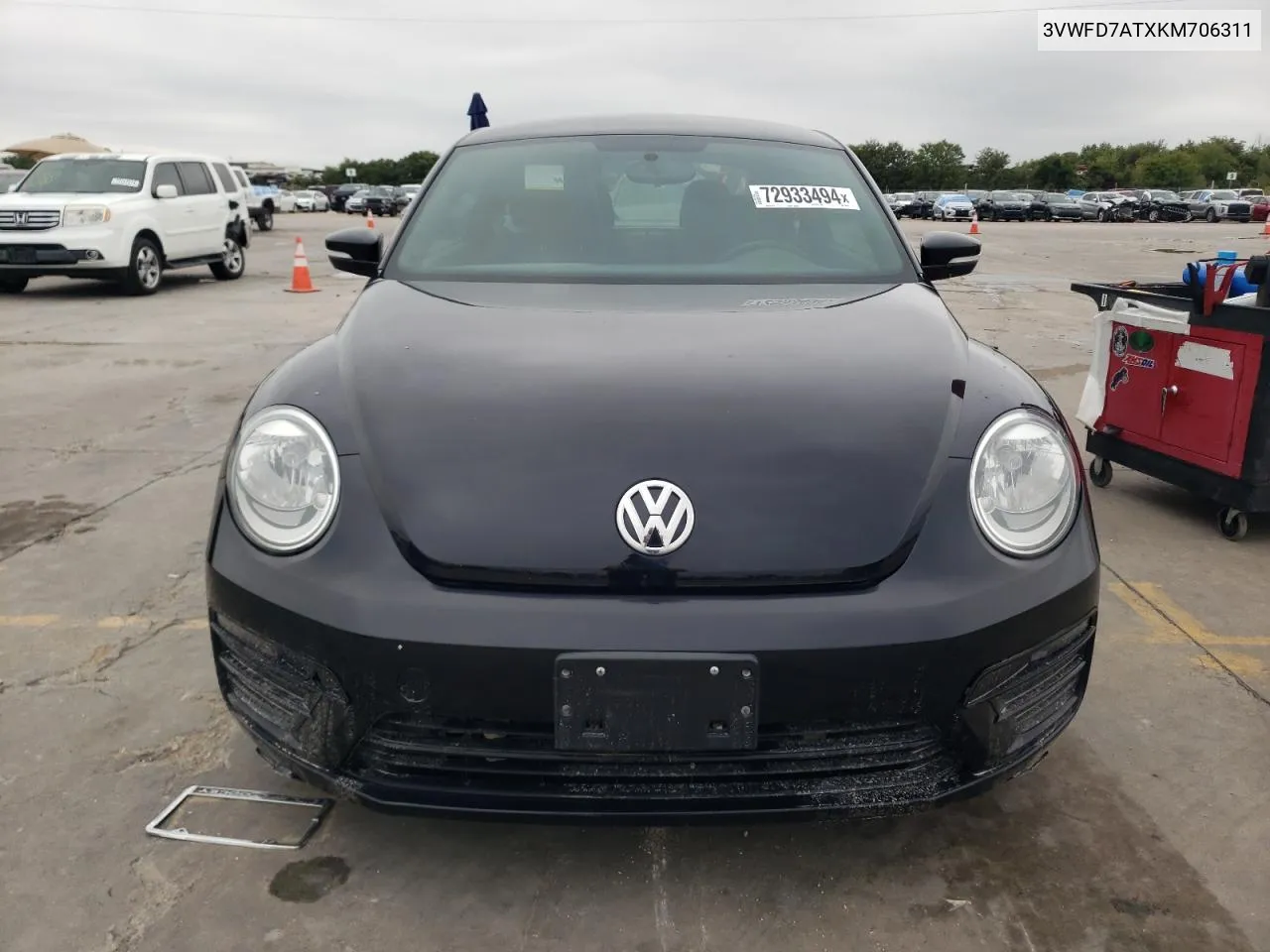 2019 Volkswagen Beetle S VIN: 3VWFD7ATXKM706311 Lot: 72933494