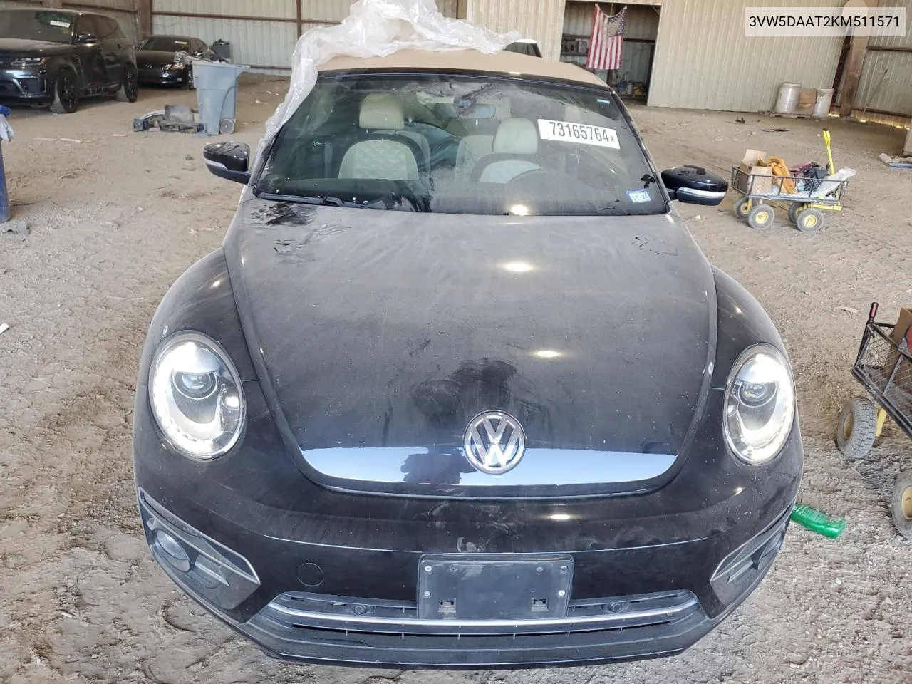 2019 Volkswagen Beetle S VIN: 3VW5DAAT2KM511571 Lot: 73165764