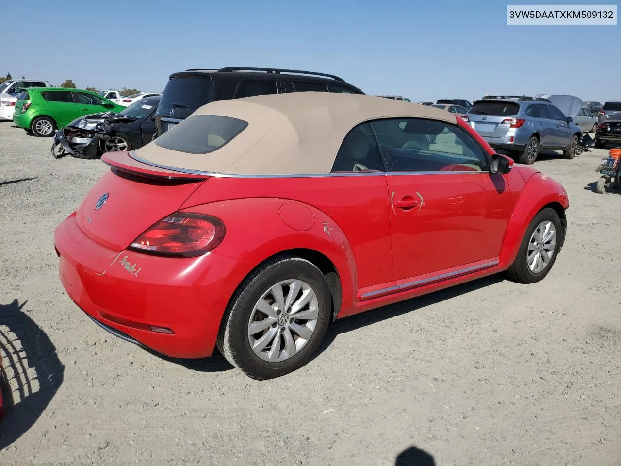 3VW5DAATXKM509132 2019 Volkswagen Beetle S