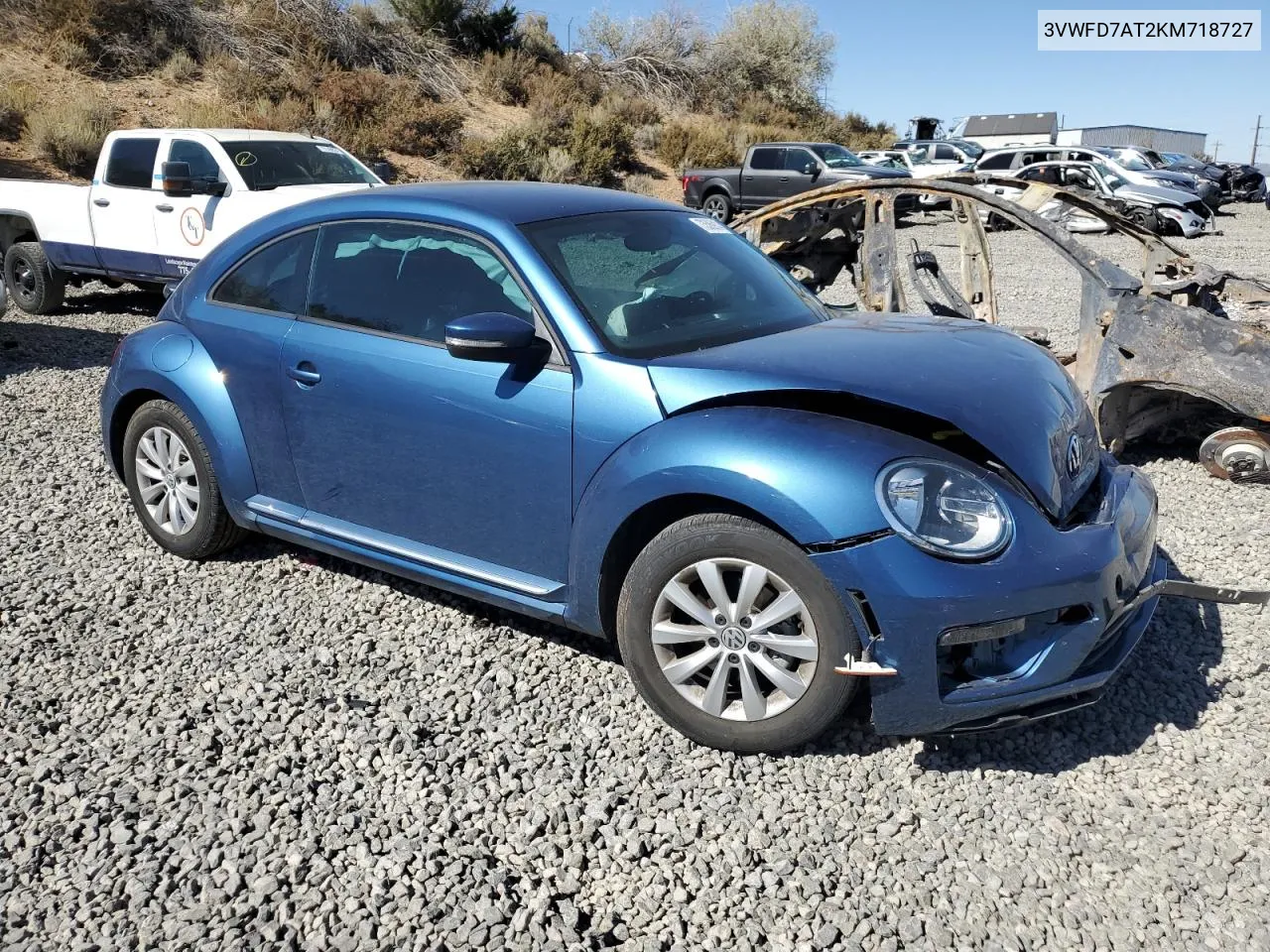 2019 Volkswagen Beetle S VIN: 3VWFD7AT2KM718727 Lot: 73586914