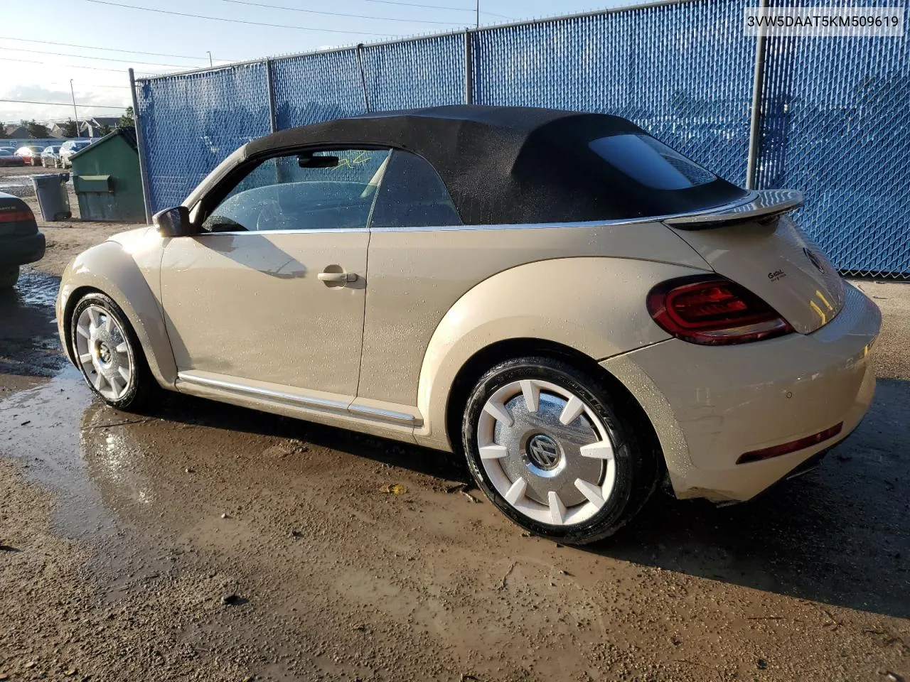 2019 Volkswagen Beetle S VIN: 3VW5DAAT5KM509619 Lot: 73826884