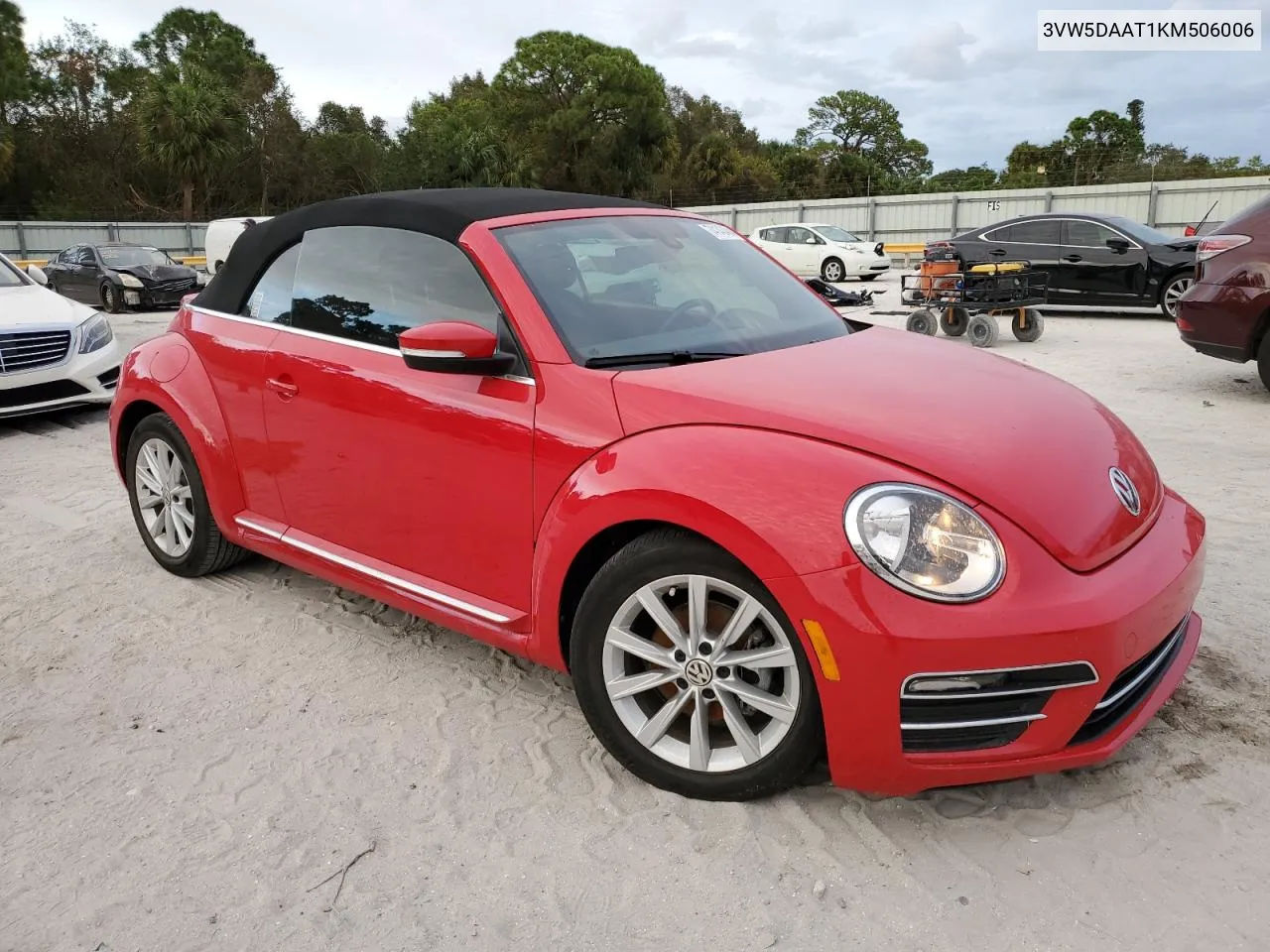 2019 Volkswagen Beetle S VIN: 3VW5DAAT1KM506006 Lot: 74143404