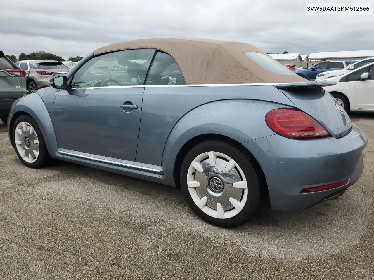 2019 Volkswagen Beetle S VIN: 3VW5DAAT3KM512566 Lot: 74185204